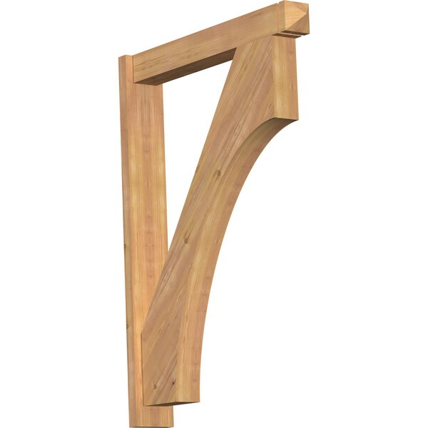 Ekena Millwork Westlake Arts & Crafts Smooth Outlooker, Western Red Cedar, 5 1/2"W x 34"D x 46"H OUT06X34X46WTL03SWR - main